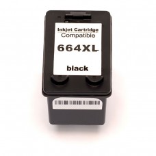 Cartucho Compatível HP 664XL preto - 12ml - CX 01 UN